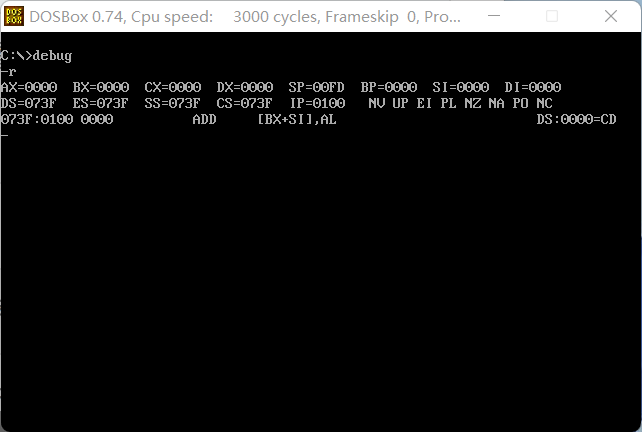 DOSBox系统模拟