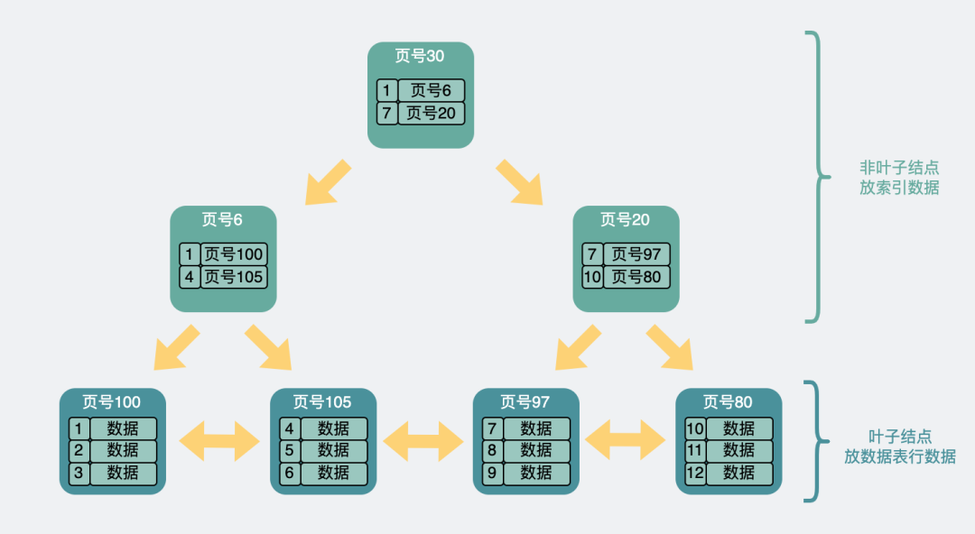 B+树结构