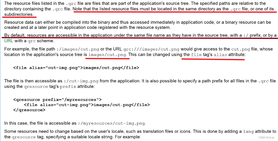 Qt Resource System