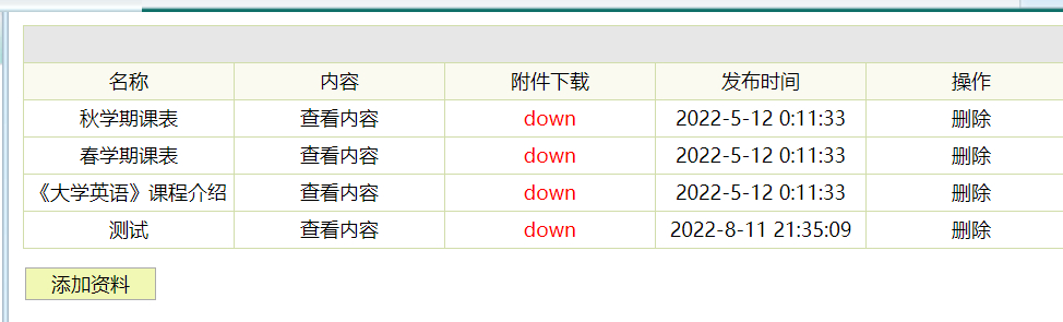 管理员-资料管理