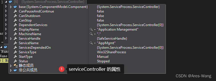 每个ServiceController