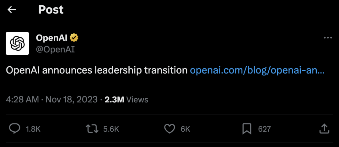 OpenAI 声明