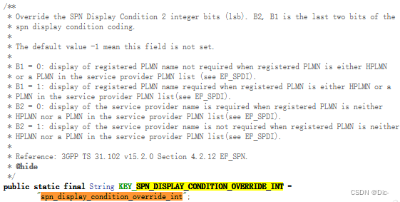 CarrierConfig-spn_display_condition_override_int