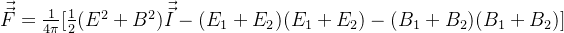 \int_VfdV=-\oint_S ds\cdot \vec{\vec{F}}-\int_V \frac{\partial g}{\partial t}dV