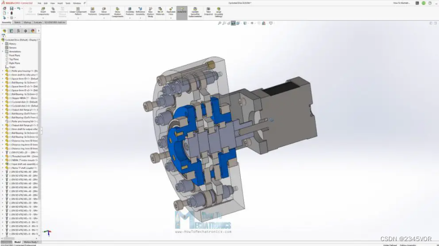 DIY Cycloidal drive - 3D Printable