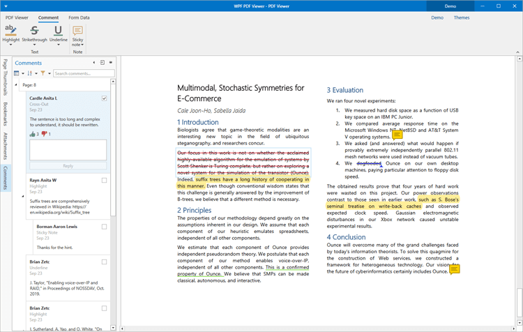 DevExpress WPF PDF Viewer组件图集