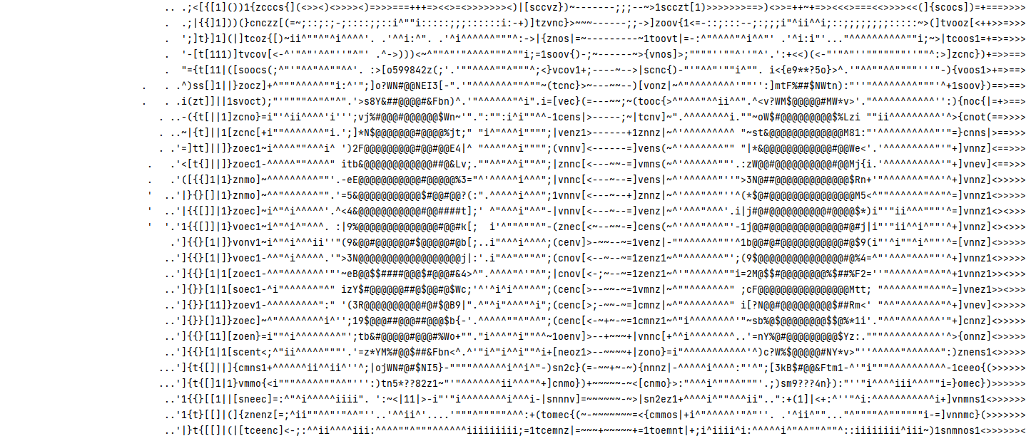 你看过字符画吗?用 Python 自己实现一个吧