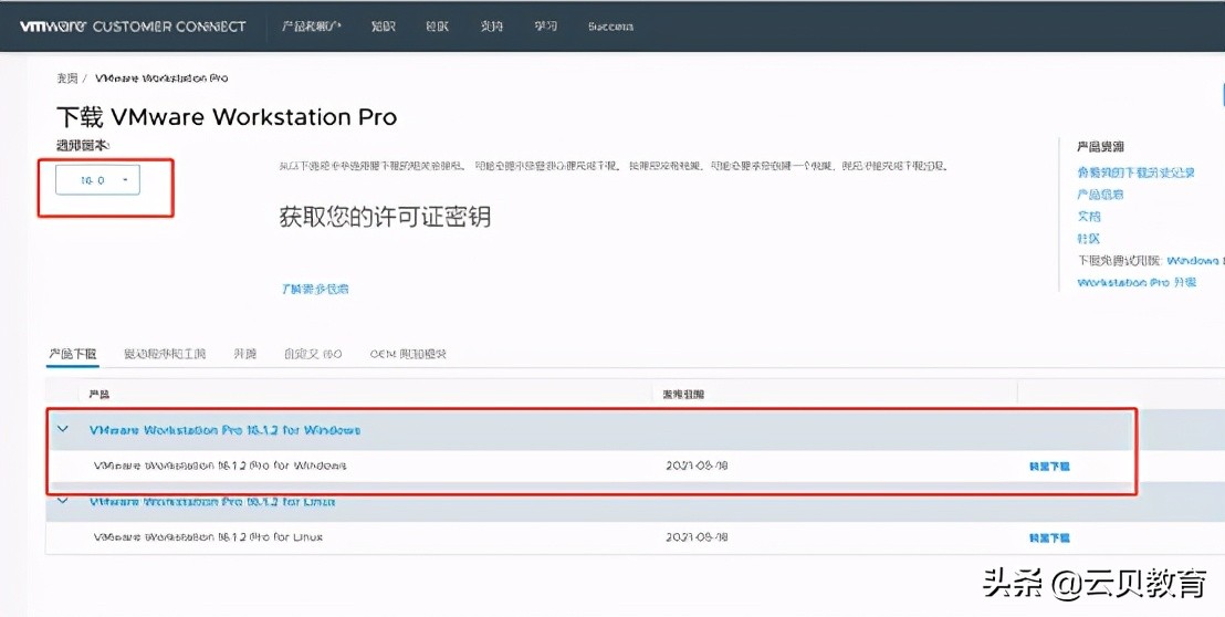 vmware官网下载（VMware workstation 下载与安装）(10)