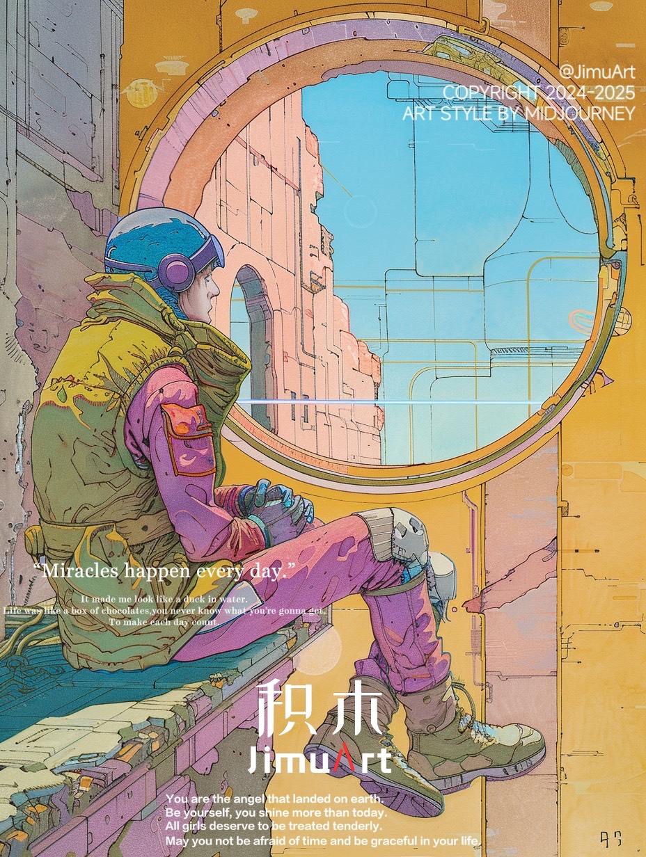 Midjourney每日艺术家分享｜By Moebius