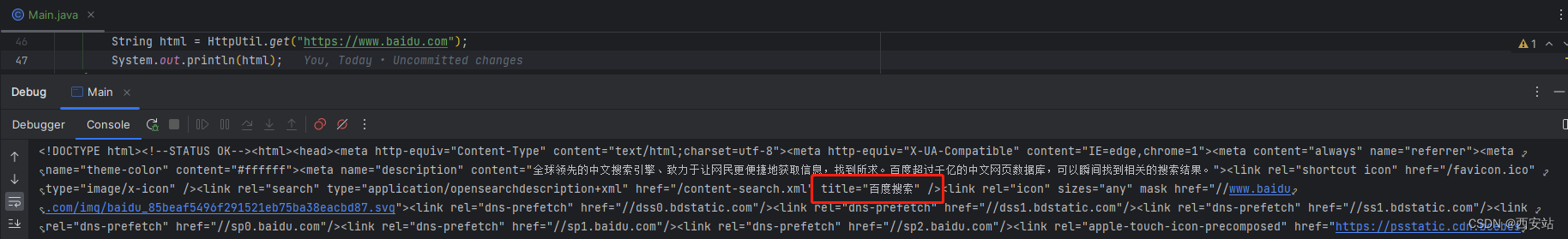 百度 HTML