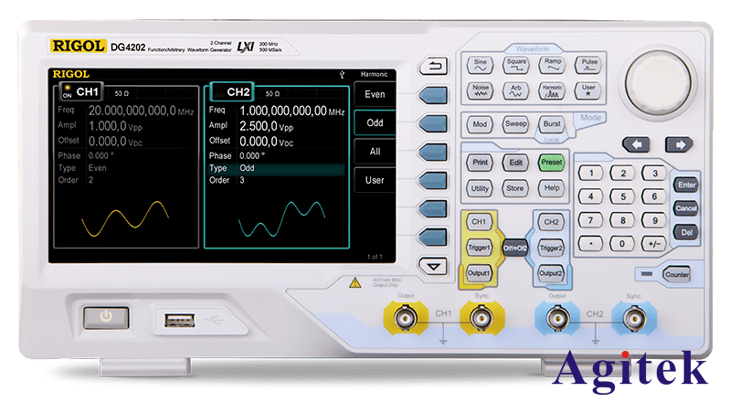 普源任意波形发生器DG4202