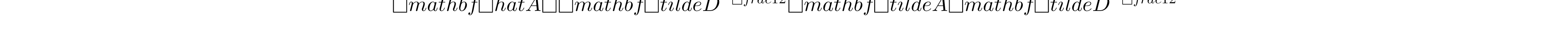 \mathbf{\hat{A}} = \mathbf{\tilde{D}}^{-\frac{1}{2}} \mathbf{\tilde{A}} \mathbf{\tilde{D}}^{-\frac{1}{2}}