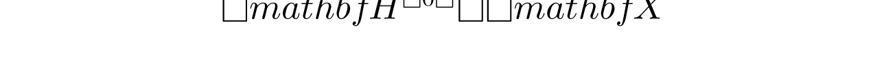 \mathbf{H}^{(0)} = \mathbf{X}