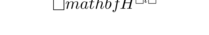 \mathbf{H}^{(l)}