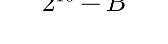 2^{16}-1= 65535B