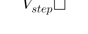 V_{step}=